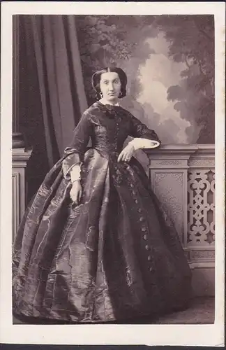 Comtesse de Germigny / Portrait CDV Foto Photo vintage noblesse Adel