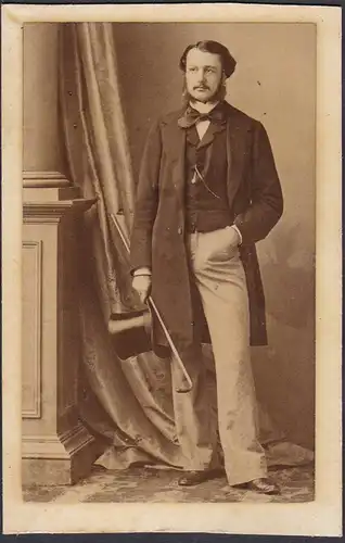 Charles Gaston Esmangart de Saint-Maurice (1831 - 1906) Comte de Saint-Maurice / Portrait CDV Foto Photo vinta