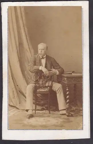 Comte Philibert de Chabrillan / Portrait CDV Foto Photo vintage noblesse Adel