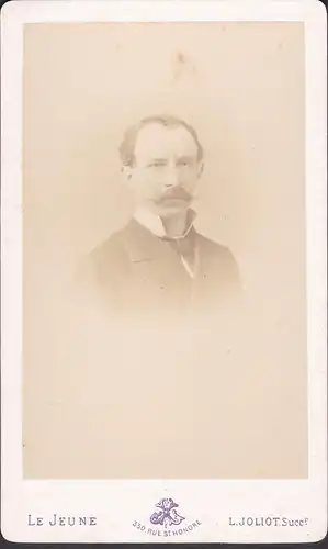 Paul Chapelain de Séréville (1847 - 1921) Baron de Séréville / Portrait CDV Foto Photo vintage noblesse Adel
