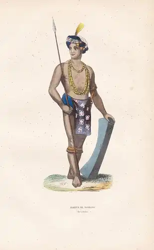 Harfur de Tondano (Ile Célébes) - Tondano / Sulawesi / Indonesia Indonesien / costume Trachten costumes