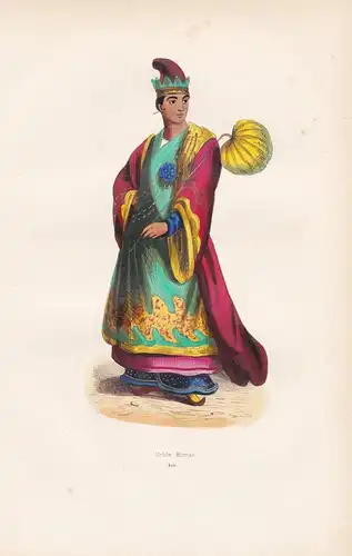 Noble Birman (Asie) - Myanmar Burma nobleman Asien Asia costumes Trachten