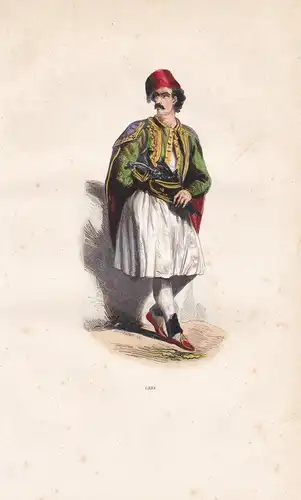 Grec - Greece Griechenland Greek man costume Trachten costumes