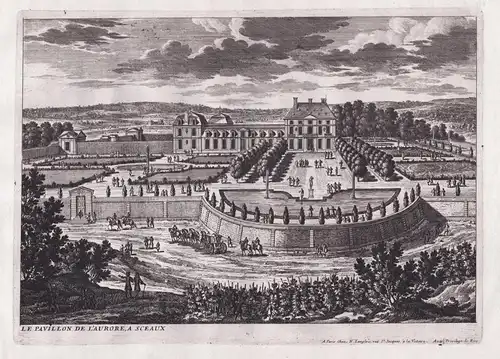 Le Pavillon de L'Aurore, a Sceaux - Chateau de Sceaux Pavillon de l'Aurore chateau castle Schloss Parc jardin