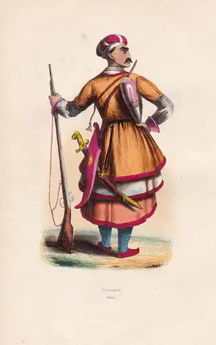 Circassien (Asie) - Circassia Cherkessia Black Sea costume Trachten costumes