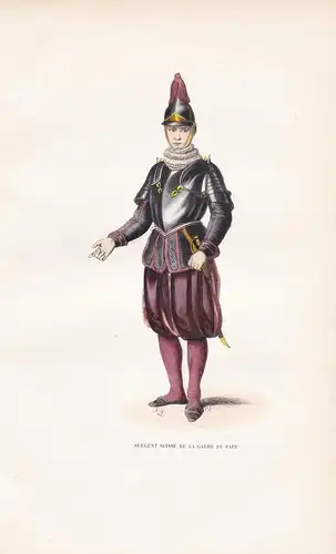 Sergent suisse de la garde du Pape - Swiss Guard / Garde suisse pontificale Uniform / Uniformen / costumes