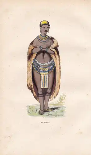 Hottentote -  Afrika south Africa Hottentotten costumes Trachten