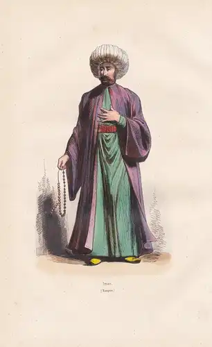 Iman (Turquie) - Imam Muslim Turkey Türkei costume Trachten costumes