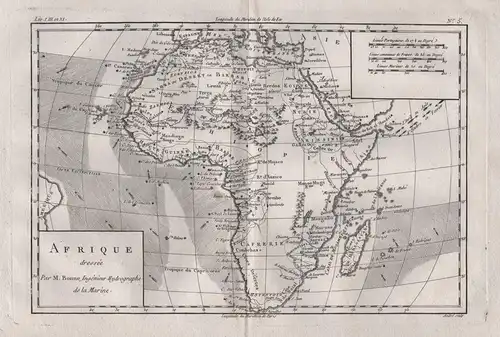 Afrique. - Africa Afrika Kontinent continent Karte map carte