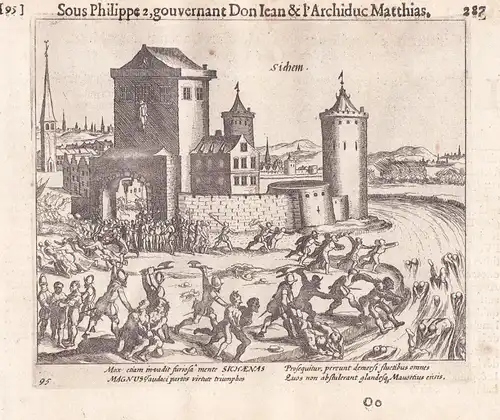 Sichem - Zichem Scherpenheuvel Vlaams-Brabant Belgique Belgium Belgien / Depicts the siege and punishment of Z