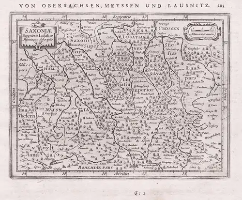 Saxoniae superioris Lusatiae - Sachsen / Lausitz /  Anhalt