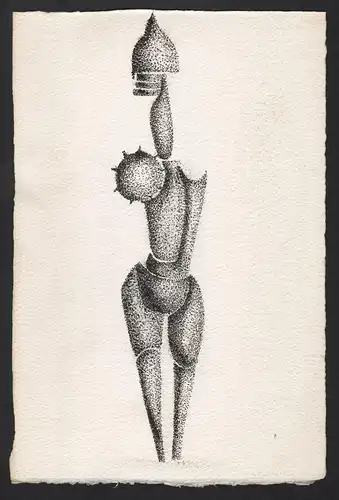 Surrealistische Komposition mit Figur / Surrealist composition with figure