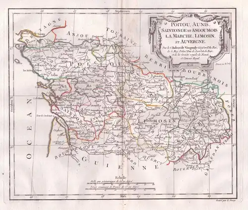 Poitou, Aunis, Saintonge et Angoumois, La Marche, Limosin, et Auvergne - Poitou / Saintonge / Aunis / Angoumoi