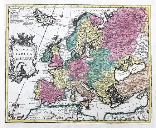 Nova Tabula Europae - Europa / Europe / Kontinent / continent
