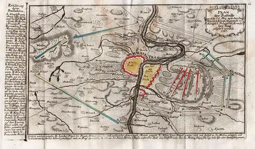 Plan der Bataille welche d. 6. Mai zwischen den Kayserl. Königl. Ungarischen und Königl Preusischen Armée bey