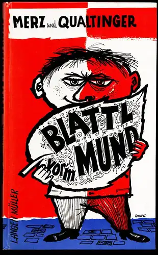 Original Vorzeichnungen zum Buch Blattl vorm Mund von C. Mert und Helmut Qualtinger