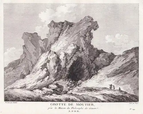 Grotte de Moutier, pres la Maison du Philosophe de Geneve. - Motiers Grotte de la Cascade       Val-de-Travers