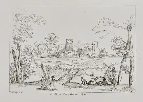 (Landscape with castle)