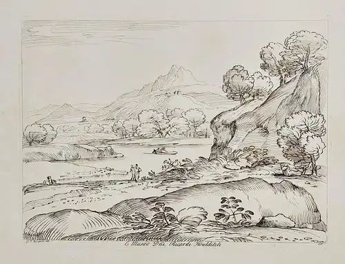 (Landscape with river)