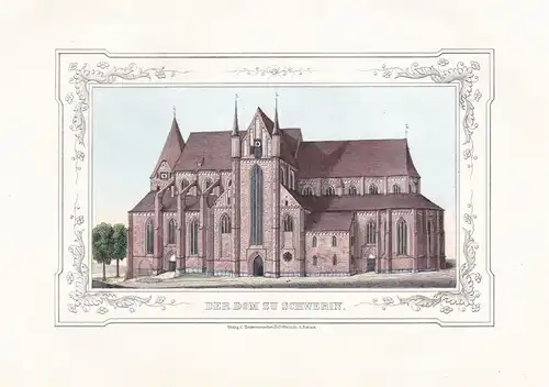 Der Dom zu Schwerin - Schwerin Dom Mecklenburg-Vorpommern (Aus: Meklenburg in Bildern)