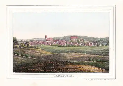 Gadebusch - Gadebusch Gesamtansicht Mecklenburg-Vorpommern (Aus: Meklenburg in Bildern)