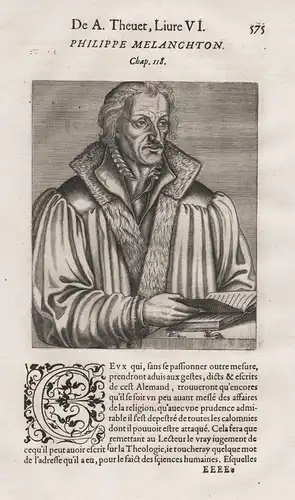 Philippe Melanchton - Philipp Melanchthon (1497-1560) Reformator Reformation Lutheran reformer Portrait