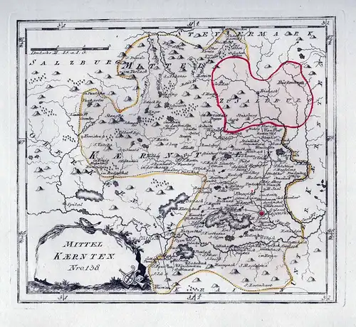 Mittel Kaernten Nro. 138 - Klagenfurt St Veit Glan Straßburg Kärnten Wörthersee Österreich Austria