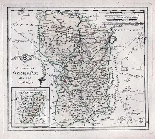 Das Hochstift Osnabrück Nro. 277 - Osnabrück Bad Iburg Melle Bramsche Damme Niedersachsen