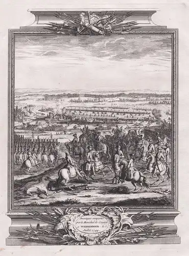Avantages remportes par le Marechal de Coigny a Weissembour, le 5. Juillet 1744 - Wissembourg Weißenburg Elsas