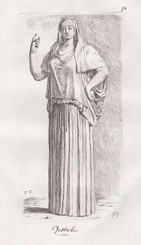 Vestal Virgin Vestalin ancient Rome statue (72)