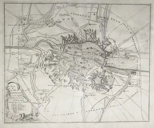 Plan de la Ville de Tournay - Tournay Occitanie France Frankreich