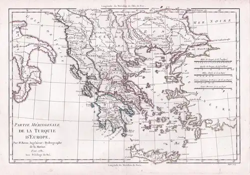 Partie Meridionale de la Turquie d'Europe - Greece Turkey Griechenland Archipelago
