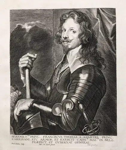 Sereniss. Princ. Francicus thomas A Sabaudia Princ ... - Tommaso Francesco Prince de Savoie-Carignan (1596-163