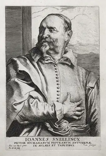 Ioannes Snellincx - Jan Snellinck (1548-1638) Flemish painter Maler peintre Portrait