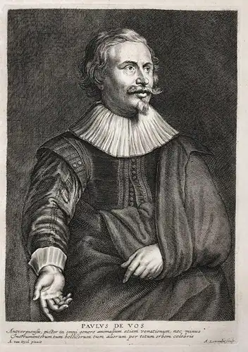 Paulus de Vos - Paul de Vos (c.1591-1678) Flemish painter Maler peintre Portrait