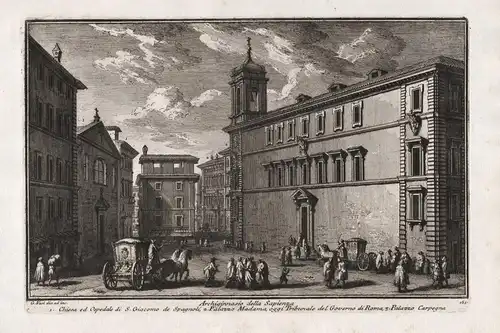 Archiginnasio della Sapienza - Palazzo della Sapienza / Roma Rome Rom