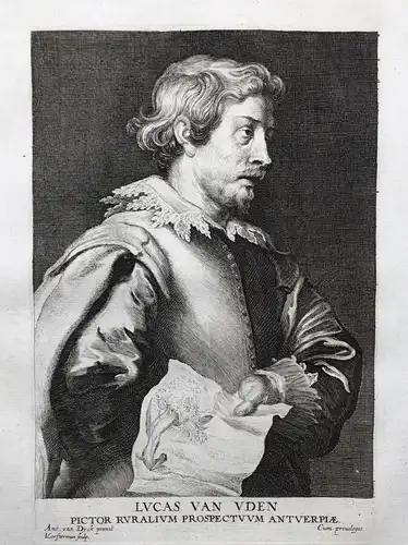 Lucas van Uden - Lucas van Uden (1595-1672) Flemish painter Maler Radierer engraver peintre Portrait