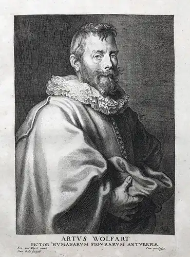 Artus Wolfart - Artus Wolffordt (1581-1641) Flemish painter Maler peintre Antwerp Anvers Portrait