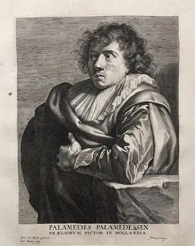 Palamedes Palamedessen - Palamedes Palamedesz (1605-1638) Dutch painter Maler peintre Nederland Portrait