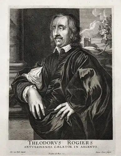 Theodorus Rogiers - Theodor Rogiers (1602-1653) Antwerp goldsmith Goldschmied Anvers Portrait