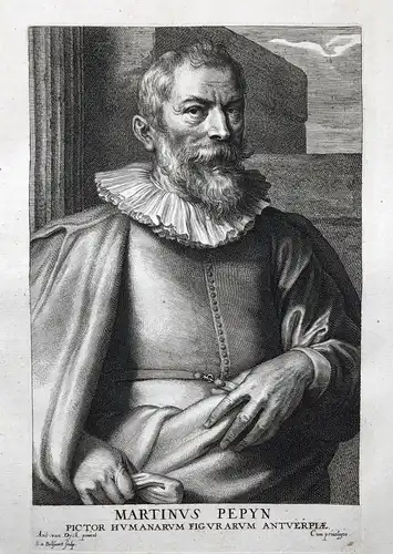 Martinus Pepyn - Marten Pepijn (1575-1643) Flemish painter Maler pittore Kunstschilder Antwerpen Portrait