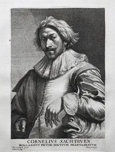 Cornelius Sachtleven - Cornelis Saftleven (1607-1681) Dutch painter pittore peintre Kunstschilder Maler Kupfer