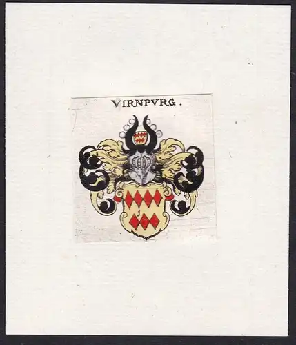 Virnpurg - Virnpurg Virneburg Wappen Adel coat of arms heraldry Heraldik