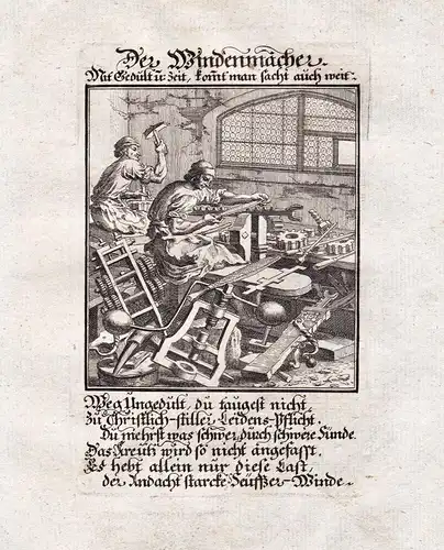 Der Windenmacher - Windenmacher Metallverarbeitung Metallarbeiter Schlosser Schlosserei locksmith metal worker