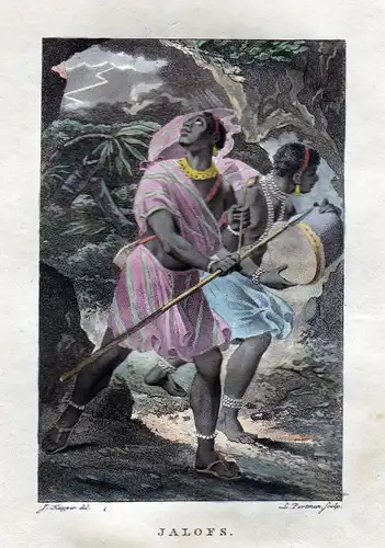 Jalofs - Jolof Empire Africa Afrika Senegal costumes Tracht