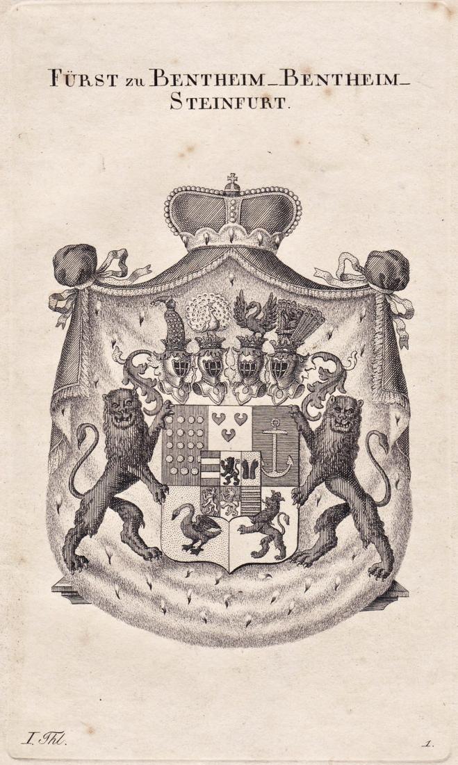 Fürst zu Bentheim_Bentheim_Steinfurt Wappen coat of arms Nr
