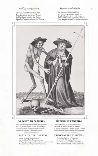 Der Tod zum Kardinal - Kardinal cardinal / Totentanz von Basel / Dance of Death / Danse des Morts