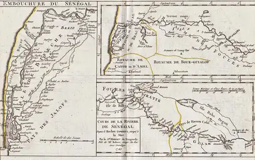 Embouchure du Senegal / Cours de la Riviere de Senegal - Senegal / Western Africa / Afrique de Ouest / Westafr