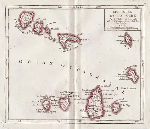 Les Isles du Cap-Verd. - Cape Verde / Kapverdische Inseln / Atlantic Ocean / Macaronesia