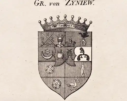Gr. von Zyniew - Wappen coat of arms